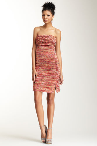 Strapless Knit Dress - Missoni Red
